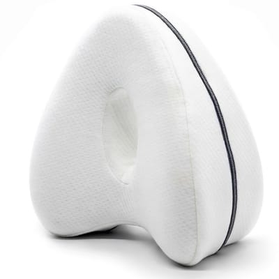 Kniekussen voor in Bed - Zijslaapkussen - Orthopedisch Kniekussen Zijslapers - Pijnverlichtend Ergonomisch Beenkussen Traagschuim - 25 cm Sleeptight
