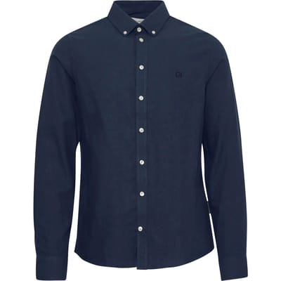 Geborstelde langemouwenhemd Casual Friday Fanton BD 0159