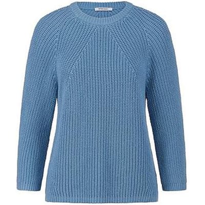Trui ronde hals Van Peter Hahn blauw