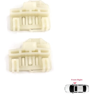 Clips de guidage de lève-vitre avant droit V1EWR47 pour Pontiac Grand Am Sunfire Oldsmobile Alero Cutlass Chevrolet Cavalier Malibu