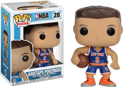 Funko Pop! NBA: Kristaps Porzingis #28