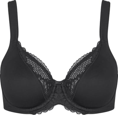 Triumph Modern Lace+Cotton W Vrouwen Beha - BLACK - Maat B75