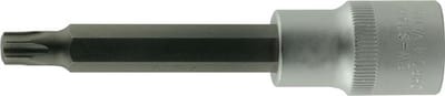 SW-Stahl 05392L schroevendraaierbit, 1/2 I T-profiel I T40 x 140 mm I schroevendraaierbit voor Torx I zeskantinzet