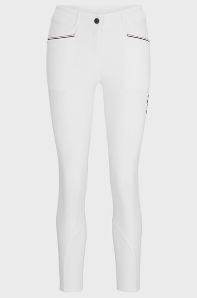 Boss Equestrian Rijbroek Dames Full Grip Heather Core XXS Wit