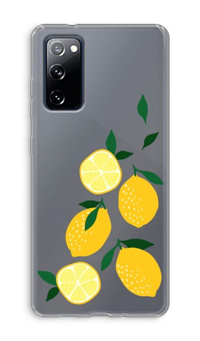 Case Company® - Hoesje geschikt voor Samsung Galaxy S20 FE / S20 FE 5G hoesje - You're my lemon - Soft Cover Telefoonhoesje - Bescherming aan alle Kanten en Schermrand