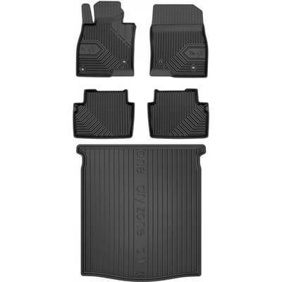 FROGUM PROLINE – Rubber vloermatten + kofferbakmat set – Mazda 6 III Sedan 2012-2018 – TPE, geurloos (pre-lift, zonder verstelbare kofferbakvloer)
