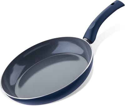 Antiaanbak braadpan 28 cm met zachte handgreep, geschikt voor inductie en PFAS-vrij