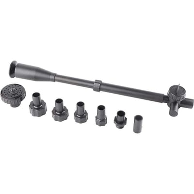 Multifunctioneel Aquarium Vis Tanks Vijver Pomp Waterfontein Sproeier Mondstuk Slang Kit Accessoires gray