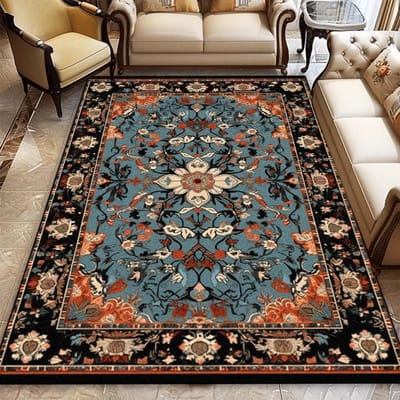 Bohemia Kleden Woonkamer Decoratie Slaapkamer Deluxe Antislip Vloermatten Groot Oppervlak Tapijt Loungekleed Perzisch Tapijt Wasbaar 100*160cm