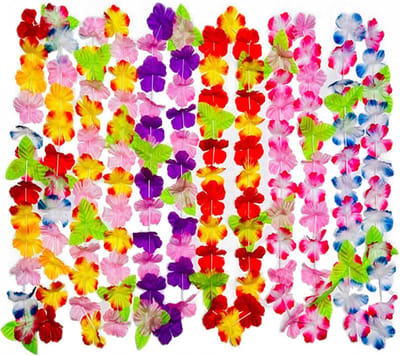 Bloemenkransen - Bloemenslingers - Feestdecoratie - Set van 30 stuks - 100 cm omtrek - Multicolor