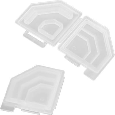 Clip de scellage d'échantillon de cosmétique portable clip de scellage d'échantillon hydratant clip de scellage d'emballage clip étanche à l'eau outil de rangement clip 1pc blanc