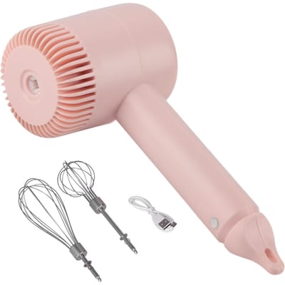 Handmixer Elektrisch Langdurig Roeren Krachtige Motor Verwijderbare Eierklopper Elektrische Mixer Roze gray