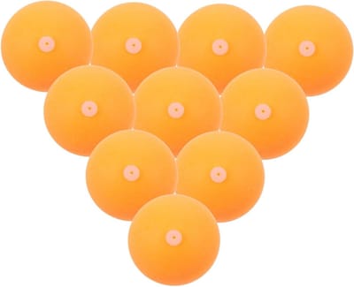 Tafeltennisballen - Trainingsballen Pong - Tafeltennis Training - Met Siliconenplug - 50 Stuks - Oranje