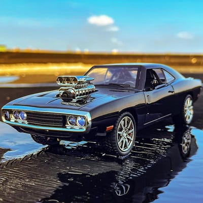 1:24 Lader 1970 Legering Auto Diecasts & Speelgoed Voertuigen Auto Model Geluid En Licht Auto Speelgoed Voor Kinderen Cadeaus