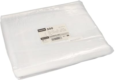 500 Poly-zak, LDPE 50 cm x 30 cm transparant