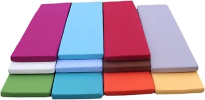 Tuinkussen Bank - Zitkussen Buiten - Buiten Ontspannen - Waterdicht Weerbestendig - 130x30cm - Rood