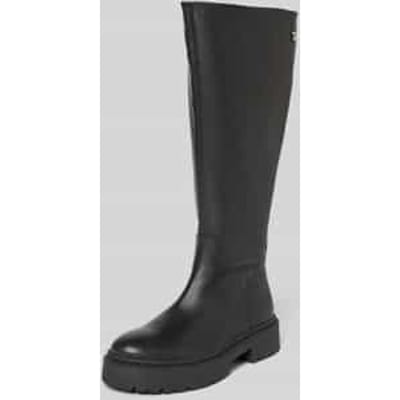 Steve Madden Galina Boots Black Leather Maat: 42 | Laarzen Outlet | Dames | Zwart