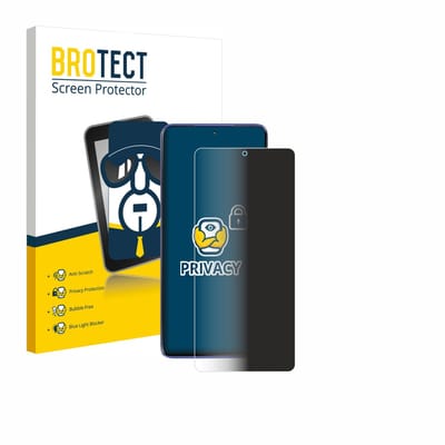 BROTECT - privacy screenprotector voor Motorola Moto G Stylus 5G (2025) - Folie Beschermfolie Blauwlichtfilter