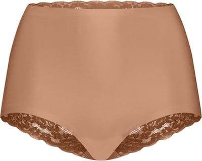 Ten Cate Secrets high waist met kant hazelnut voor Dames | Maat S