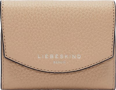 LIEBESKIND BERLIN Leren Portemonnee Alessa 3 Pebble Louisa Wallet Sandy Beige
