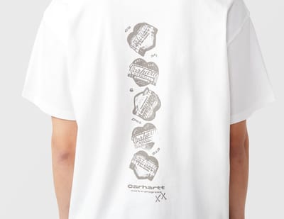 Carhartt WIP Garble T-Shirt, wit