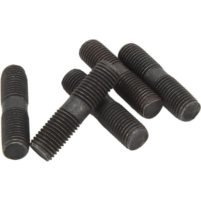 20 stuks M10?1.25 Metrische Automotive Draadeinden Dubbelzijdig Draad Inlaatspruitstuk Verlengde Schroefbout Kit