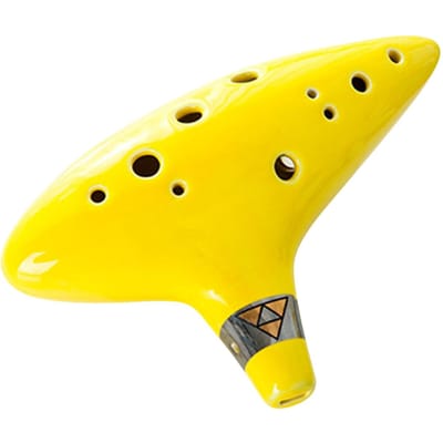 12-gaats Alto C Ocarina draagbaar muziekinstrument met beschermende tas