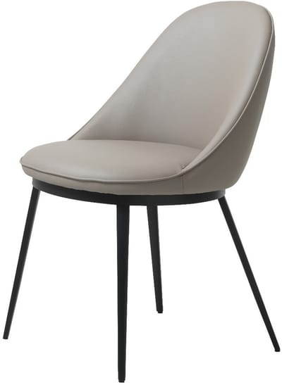 Nordic Home - Madeleine eetkamerstoel PU-leer - taupe
