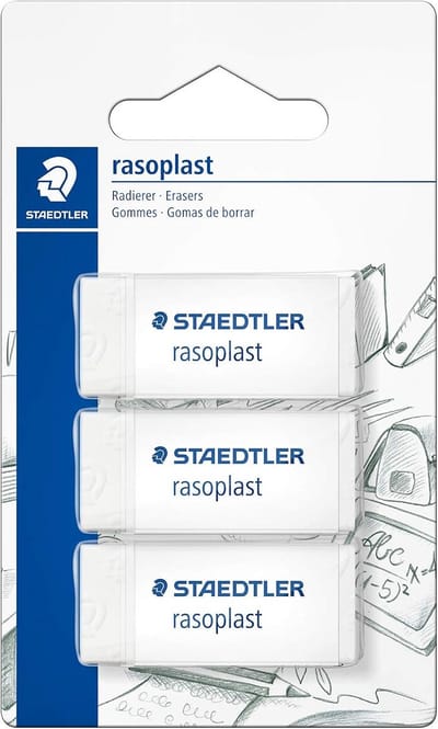 Gum Rasoplast - Ftalat- en Latexvrij, 3 Stuks in Blisterkaart, 19 x 13 x 43 mm