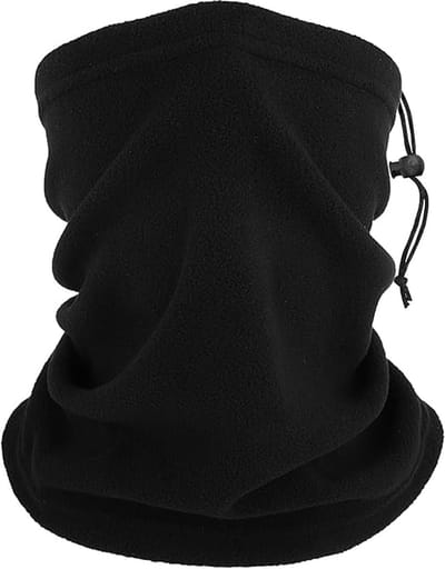 Famanu – Nekwarmer voor wintergebruik, fleece halsbeschermer met gezichtsbedekking, winddicht