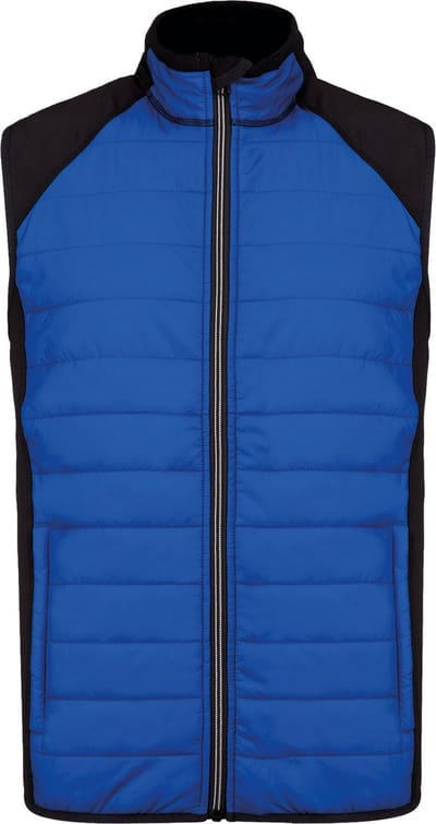 PROACT® BODYWARMER BI-MATERIAAL PA235 - Dark Royal Blue / Black - XS