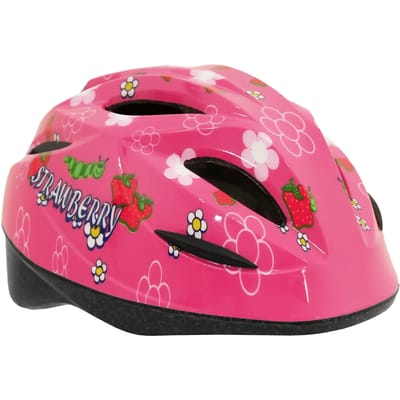 Stadshelm voor kinderen Massi Strawberry