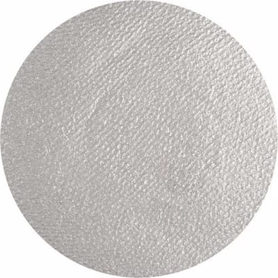 Superstar grimeer schmink - zilver - 16 gram - carnaval/verkleed thema - kinderen/volwassenen