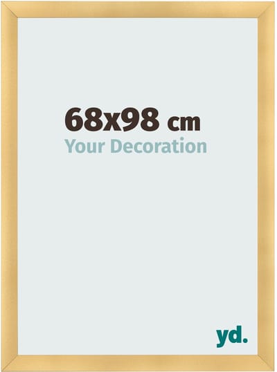 Your Decoration - Fotolijst 68x98 cm - MDF - Goud Mat - Pisa