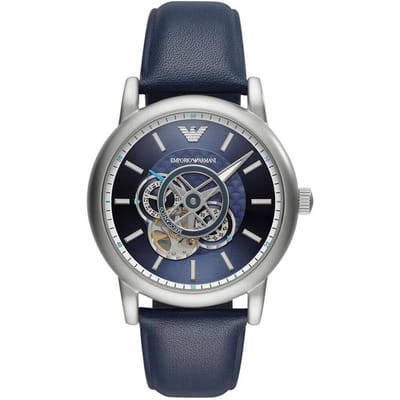 Emporio Armani AR60011 Chronograaf Automatisch Blauw Wijzerplaat Herenhorloge