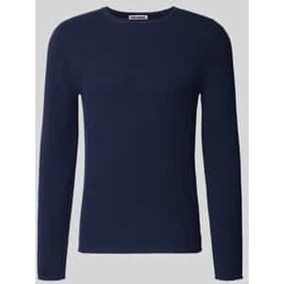 slim fit pullover van puur katoen