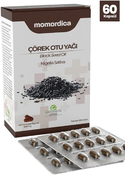 Momordica Zwarte Komijnolie Capsules 500 mg – 60 Softgels