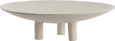 Light&living Plateau op voet Ø40x11 cm TABUA crème