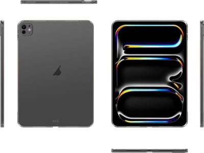TPU Flex Bescherm- Hoes Cover Skin voor iPad Pro 13" 2024 - Transparant