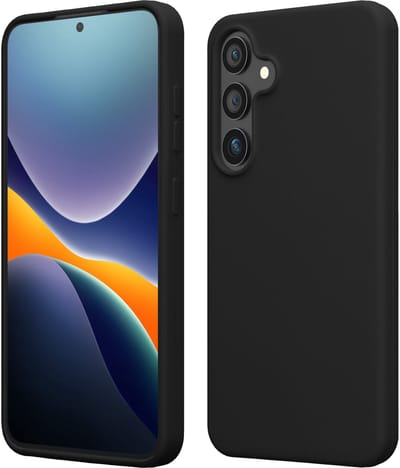 kwmobile telefoonhoesje geschikt voor Samsung Galaxy S25 - Hoesje met siliconen coating - Smartphone case in zwart