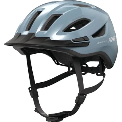 Fietshelm ABUS URBAN-I 4.0 glacier blue S - 51-55 cm - blauw - Geschikt voor gebruik op elektrische fietsen - stadsfietsen - 250 g