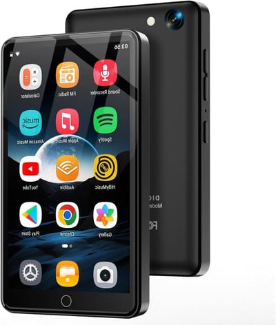 MP3 Speler - Muziekspeler Media - Muziek Luisteren - Android WiFi Bluetooth - 4.02 Inch Scherm - Zwart