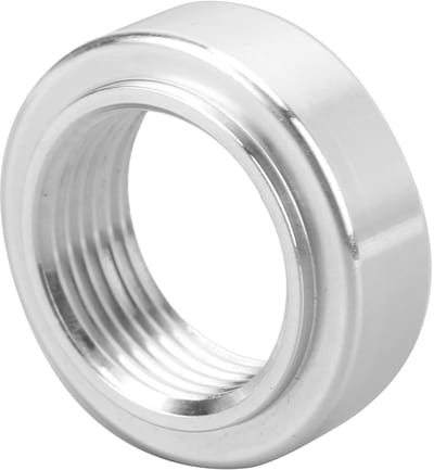 Dailygoods- Binnendraad Moer M22 x 1,5 mm - Billet-Aluminium - Lasstop - Aansluiting - Vervanging Brandstoftank - Hoogwaardige Afwerking