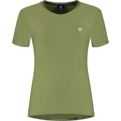 Rogelli Essential Dames Hardloopshirt - Korte Mouw - Groen