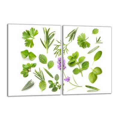 TMK ArtDeko - Glazen Beschermplaat voor Fornuis - 40x52 cm - Gehard Glas - Meerdere Toepassingen
