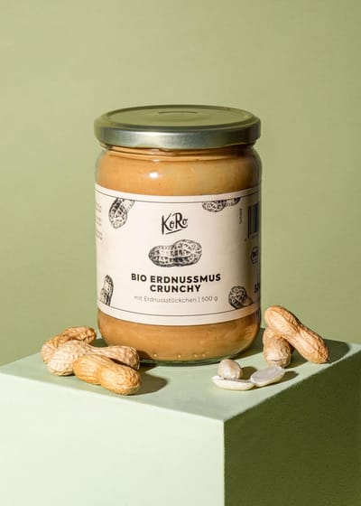 KoRo | Bio 100% pindakaas crunchy 500 g