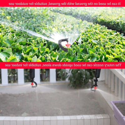 Allecto- 360 graden rotatie sprinkler sproeier - tuin gazon - accessoire - 20st - Geschikt voor G - tuinieren - sproeikop - kleurrijk model sproeier