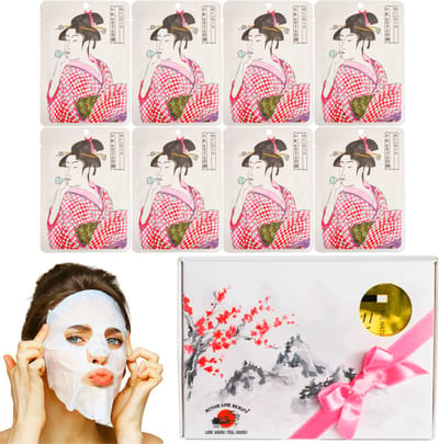 Mitomo Collageen Essence Giftset Vrouw - Gezichtsmaskers - Skincare - Geschenkset Vrouwen Verjaardag