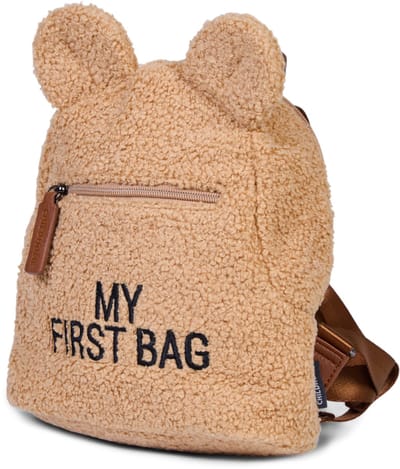 Childhome My First Bag - Rugzak - Teddy Bruin - Veilig - Zacht - Compact