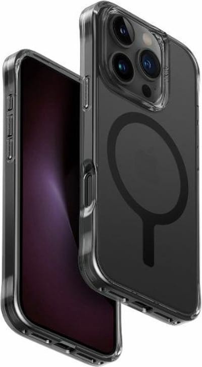 UNIQ LifePro Xtreme iPhone 16 Pro Max 6,9" hoesje Magclick Opladen grijs/gerookt